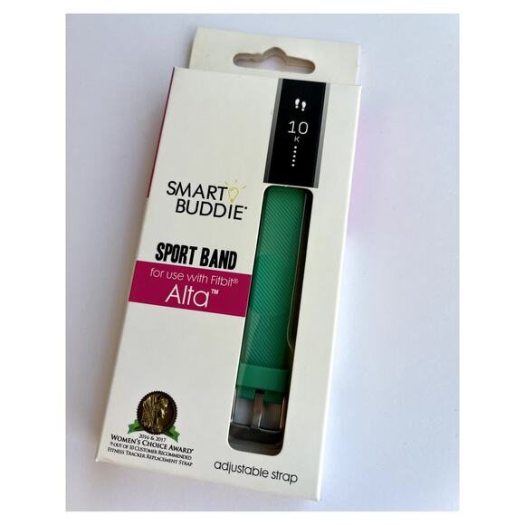 Smart Buddie Sport Band Green Fitbit Alta New - Picture 1 of 6